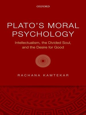 cover image of Plato's Moral Psychology